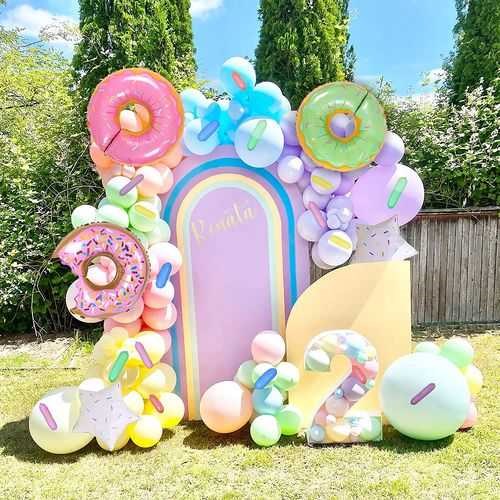 Pembe Donut Folyo Balon