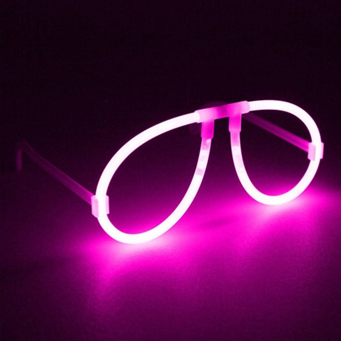 Pembe Glow Gözlük