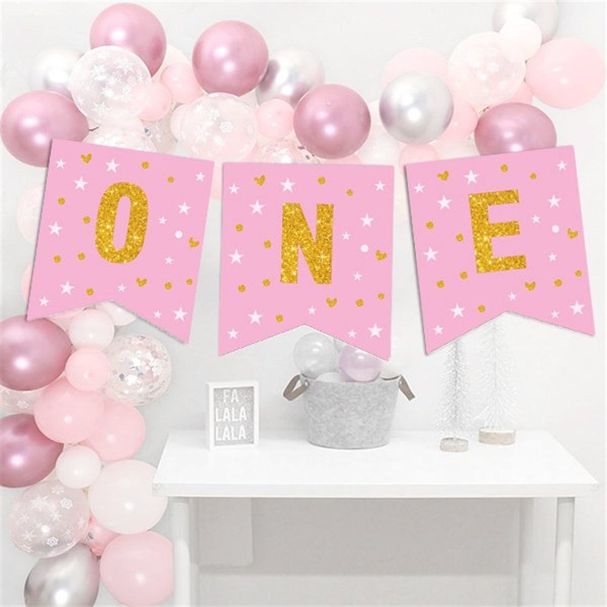 Pembe One Yazı 1 Adet