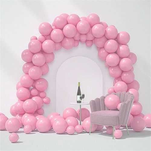 Pembe Pastel Zincir Balon Seti