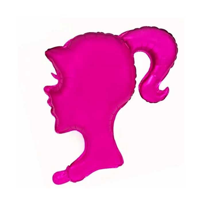 Karakter Folyo BalonlarPink Girl Folyo Balon