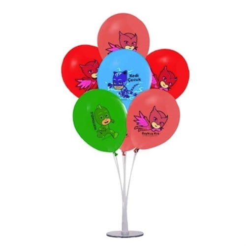 Pj Maskeliler Ayaklı Balon Standı