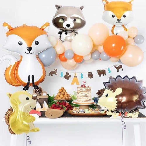 Rakun Folyo Balon 48 x 65 cm