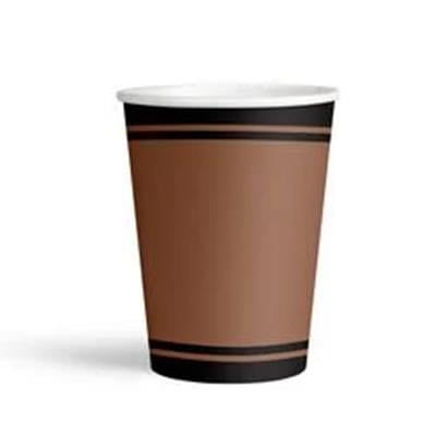 Karton BardaklarRetro Kahverengi Karton Bardak 