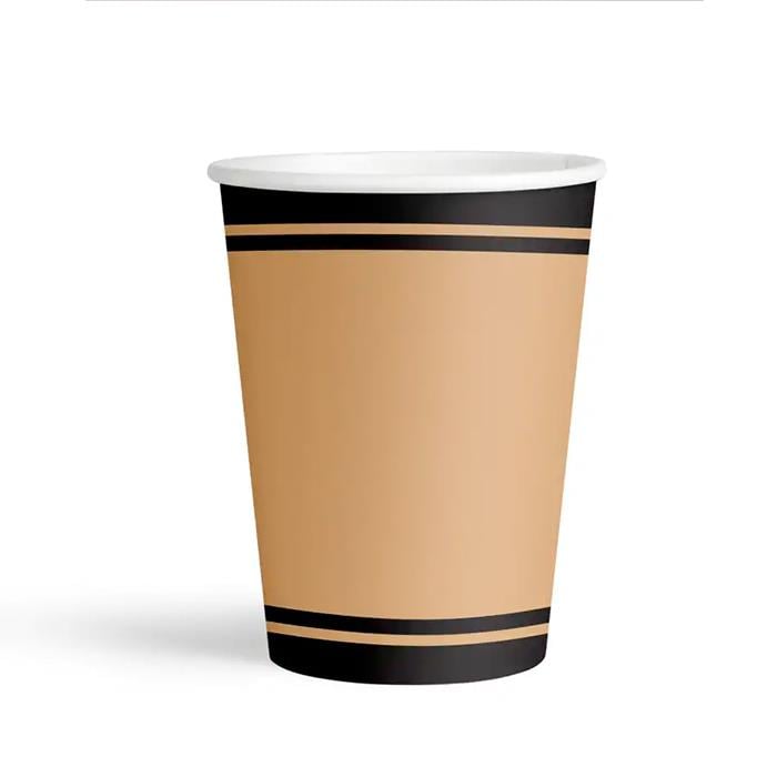 Karton BardaklarRetro Tenrengi Karton Bardak 