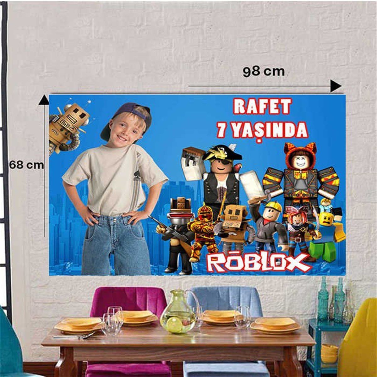 Roblox Kişiye Özel Duvar Panosu