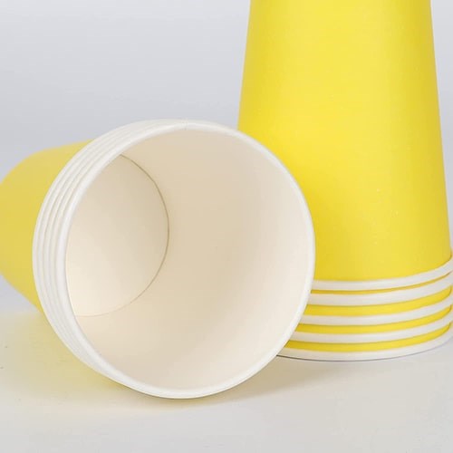 Sarı Karton Bardak