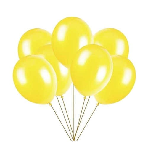 Sarı Metalik Balon 100 Adet