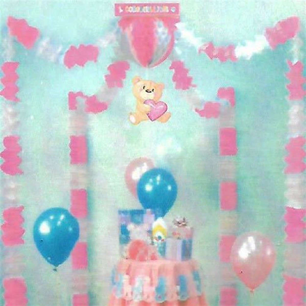 Tavan Süs Set Baby Girl Pembe Renk