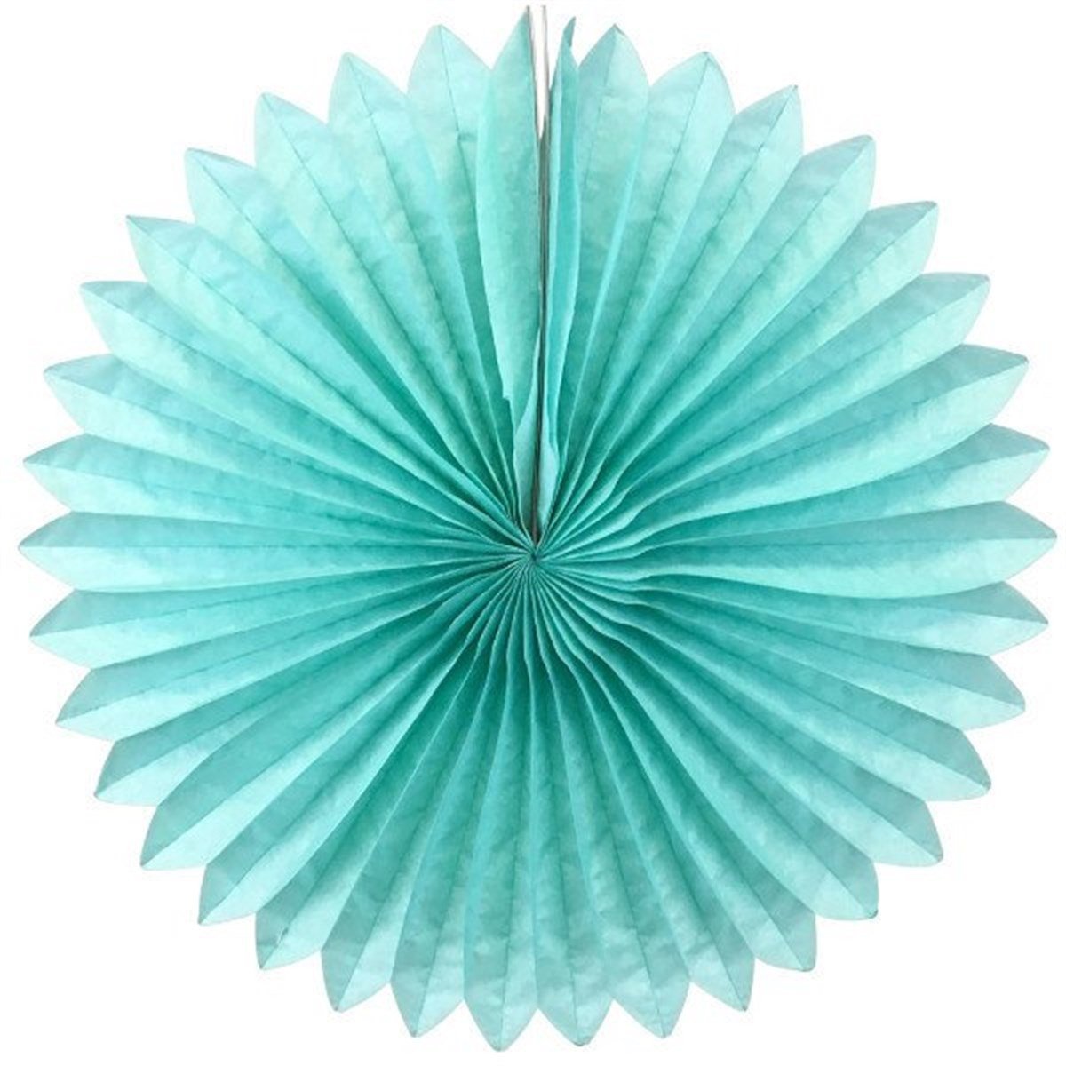 Turkuaz Yelpaze Çark Süs 50 cm