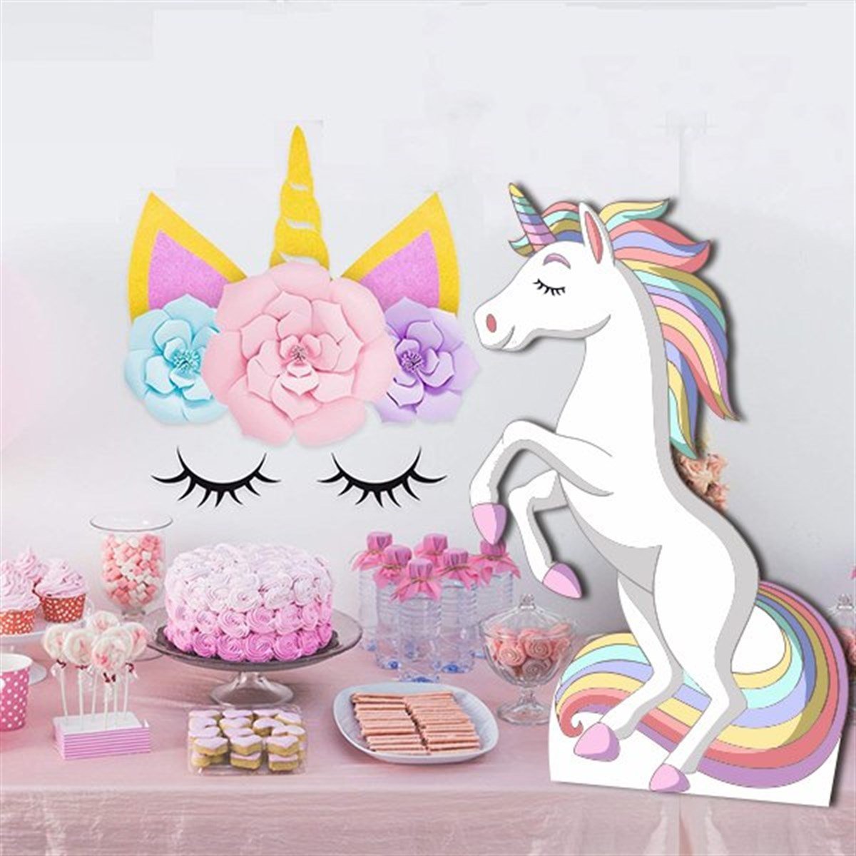 Unicorn Masa Üstü Ayaklı Pano