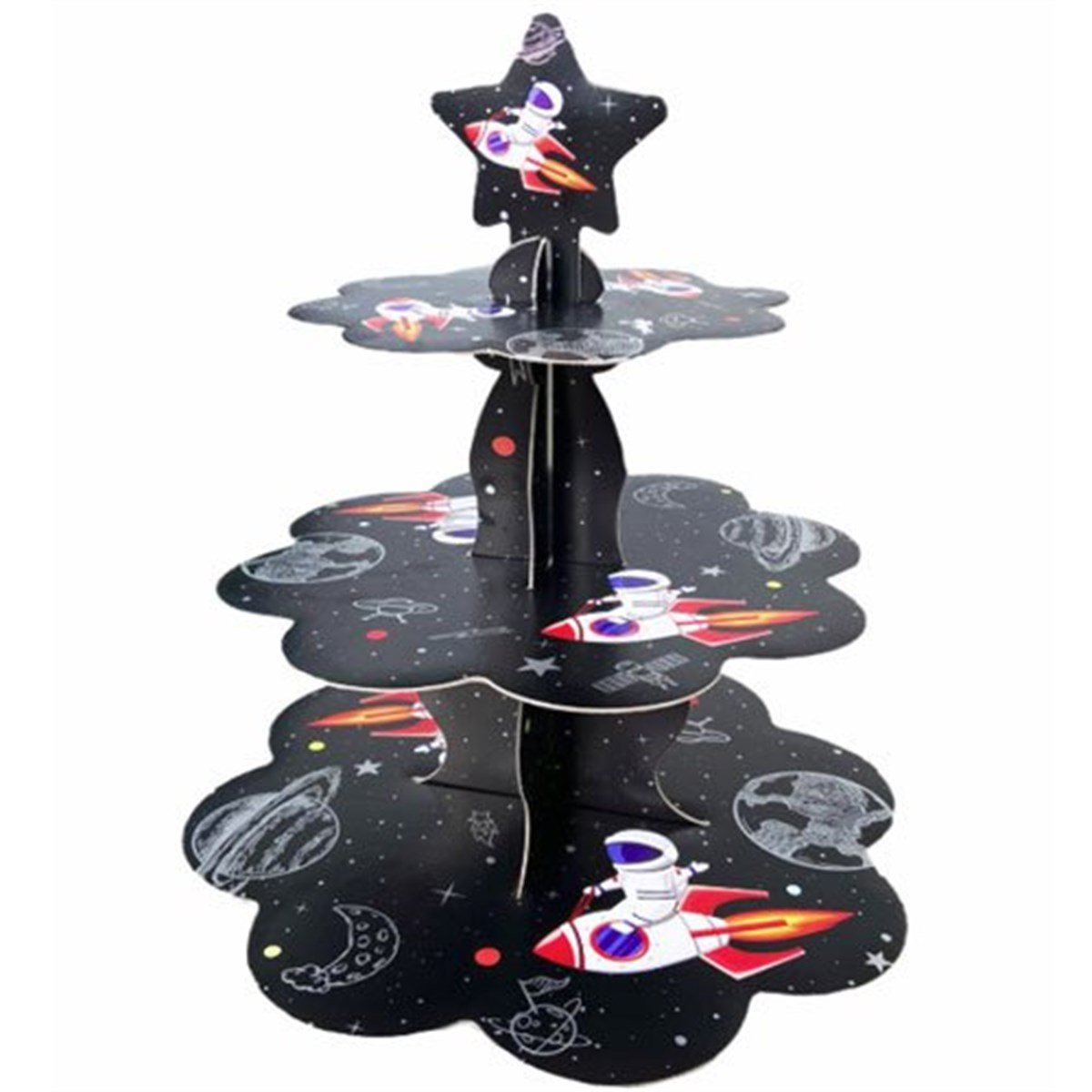 Uzay Temalı Kek Standı