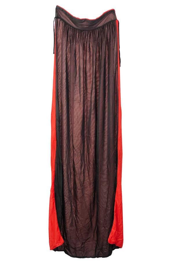 KostümVampir Pelerin 120cm Çift Taraflı