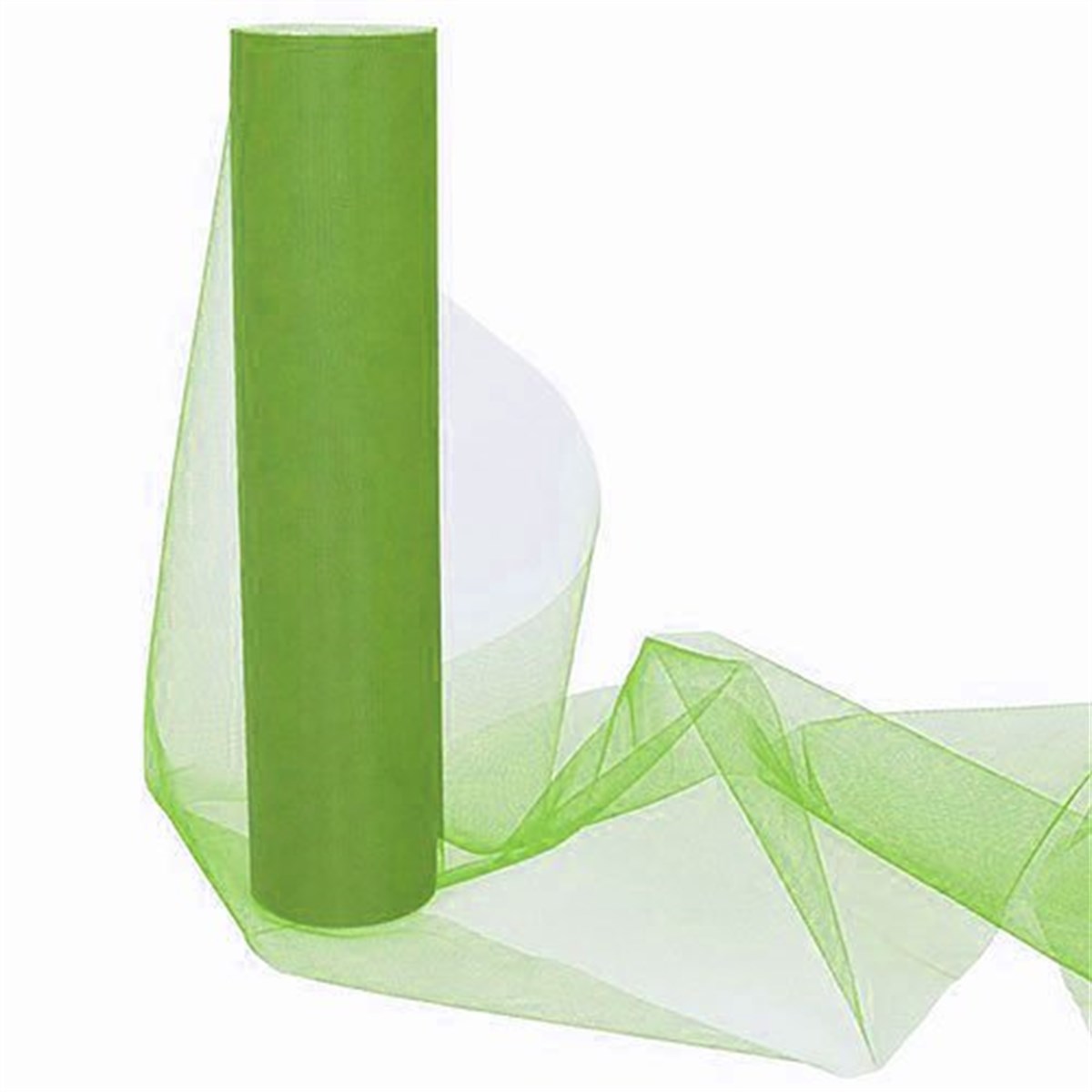 Yeşil Kristal Tül 1 Metre