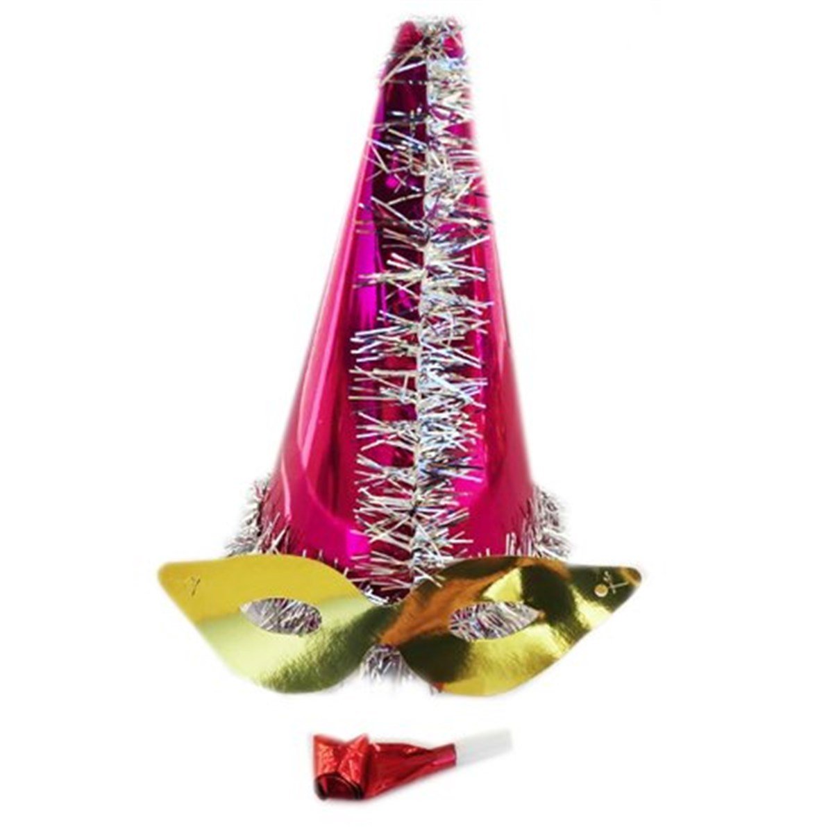 Yılbaşı Fuşya Katyon Şapka