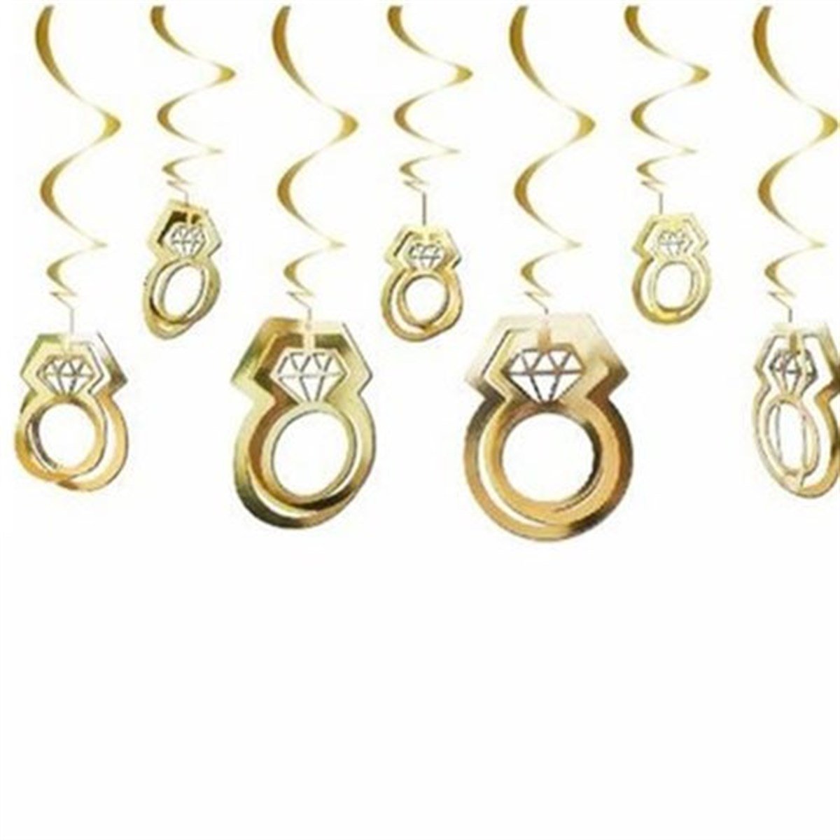 Yüzük Tavan Süs 11 Adet