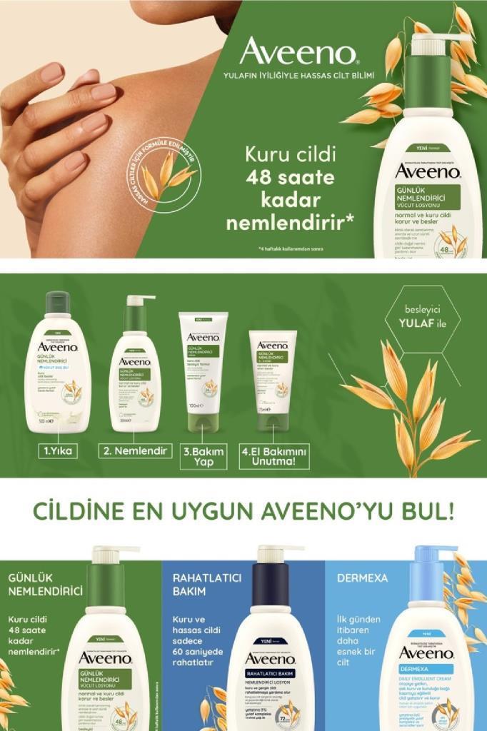 AVEENO Günlük Nemlendirici Krem 100 ml