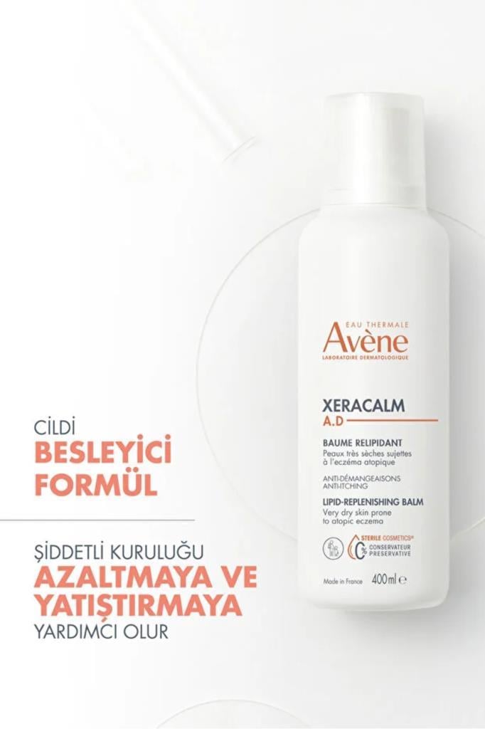 AVENE XeraCalm A.D. Lipid Replenishing Cream 400 ml 