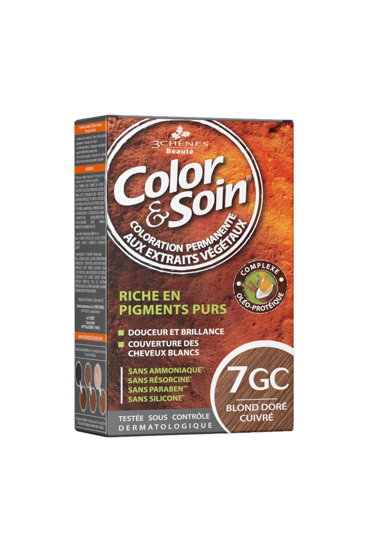 COLOR SOIN 7GC Altın Bakır Sarısı - Golden Copper Blond