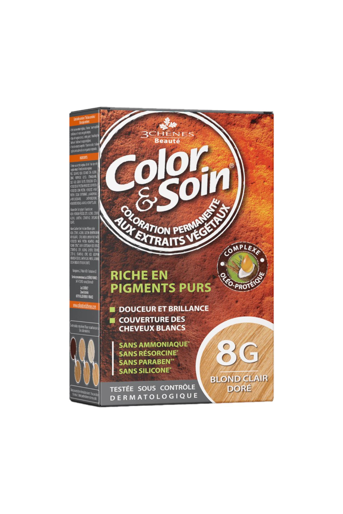 COLOR SOIN 8G AÇIK BAKIR SARISI