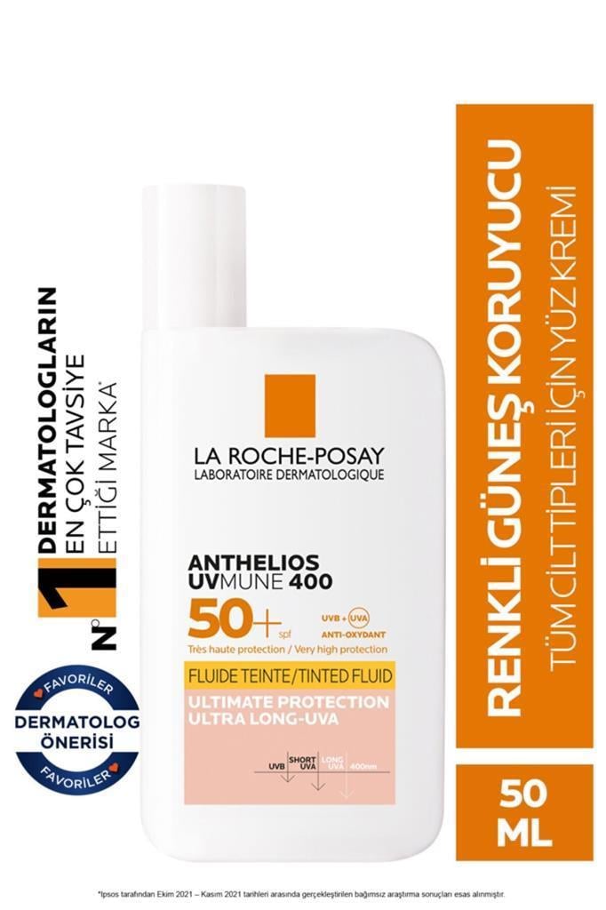 LA ROCHE POSAY Anthelios UVMUNE 400 SPF50+ Tinted Fluid 50 ml