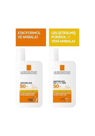 LA ROCHE POSAY Anthelios UVMUNE 400 SPF50+ Invisible Fluid 50 ml