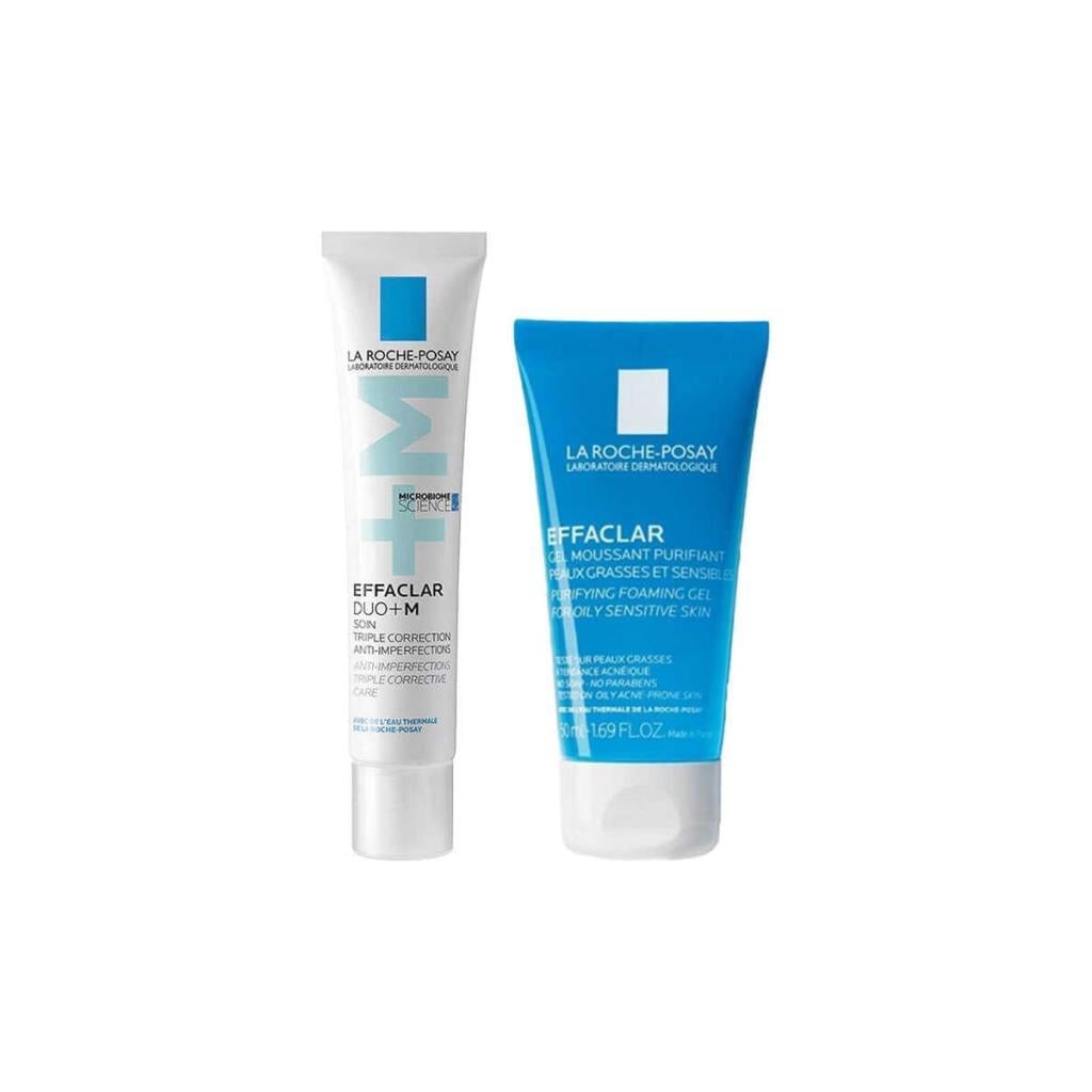 La Roche Posay Effaclar Duo+ M Bakım Kremi 15ML + Effaclar Temizleme Jeli 50ML