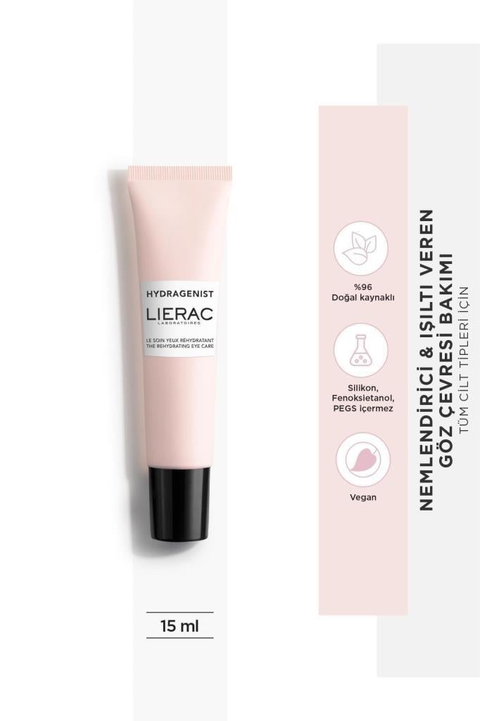 LIERAC Hydragenist Rehydrating Eye Care 15 ml