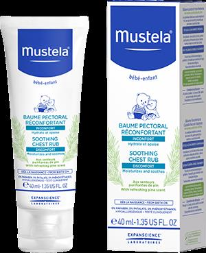 MUSTELA Soothing Chest Rub Rahatlatıcı Balsam 40 ml
