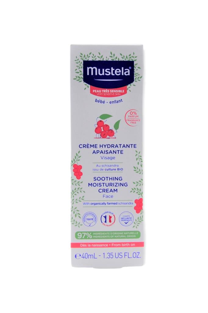 MUSTELA Soothing Moisturizing Cream Face 40 ml