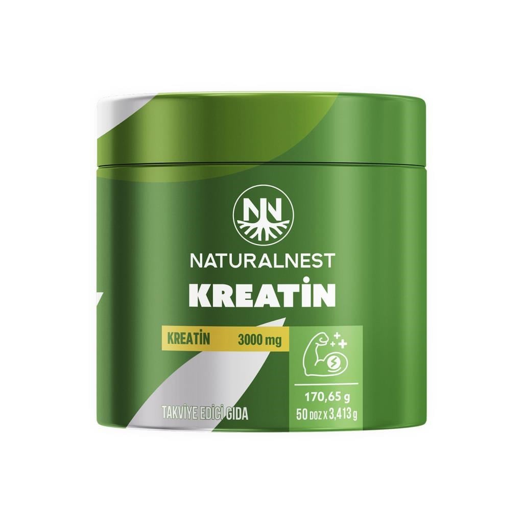 NATURALNEST Kreatin Monohidrat 170.65 gr (1 Ölçek 3000 mg Kreatin içerir)