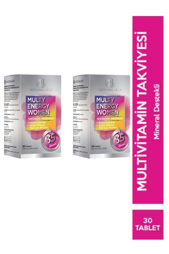 NATURALNEST Multivitamin Women 30 Tablet ALANA 2.Sİ %50 İNDİRİMLİ