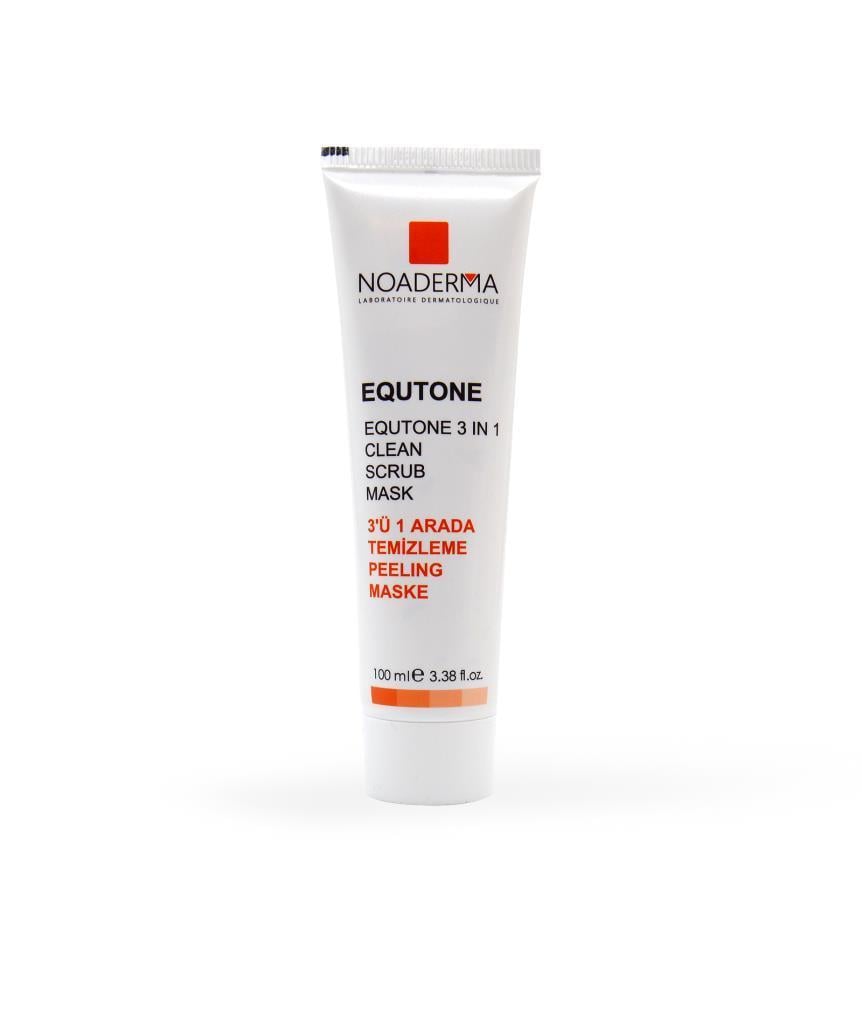 NOADERMA Equtone 3'ü 1 arada Temizleme - Peeling - Maske 100 ml