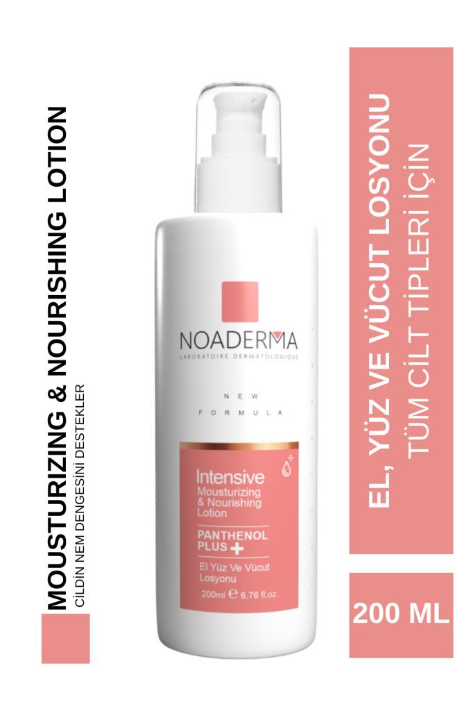 NOADERMA Panthenol Plus El, Yüz & Vücut Losyonu 200 ml