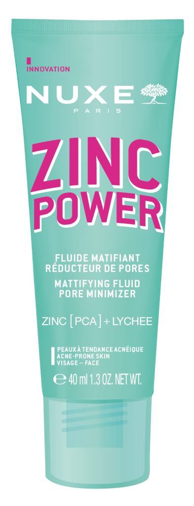 NUXE Zinc Power Mattifying Fluid Pore Minimizer 40 ml