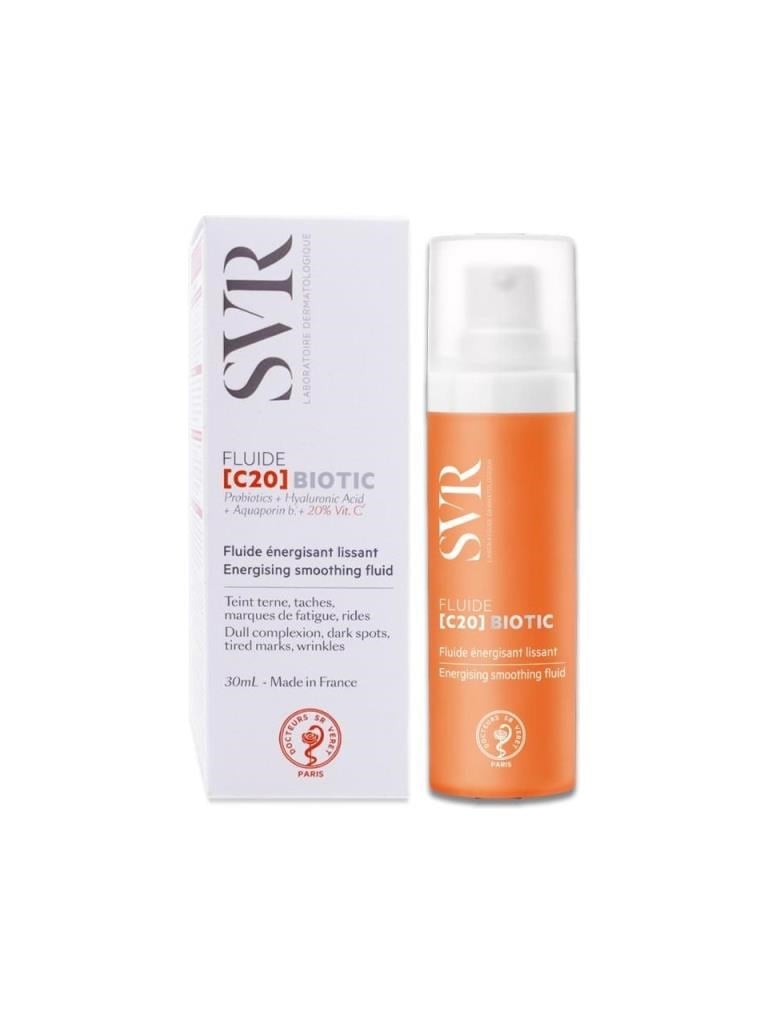 SVR C20 Biotic Fluide Pürüzsüzleştirici ve Işıltı Veren C Vitaminli Bakım Kremi 30 ml