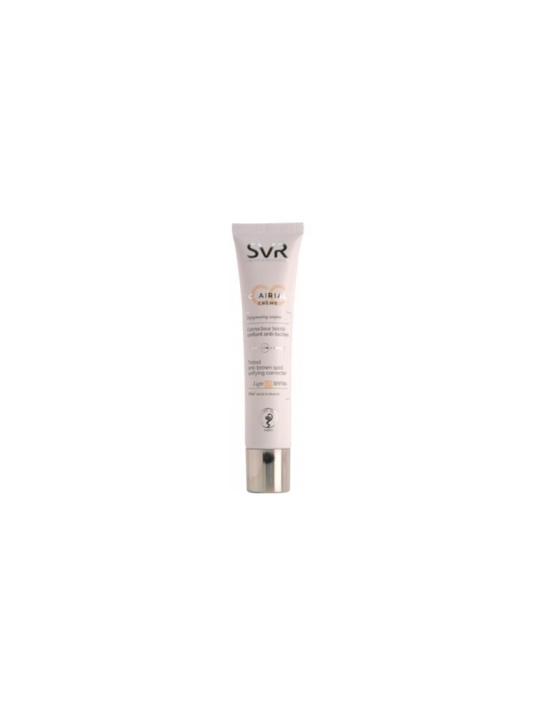 SVR Clairial CC Creme SPF50+ Light Leke Karşıtı, Cilt Tonu Eşitleyici ve Kapatıcı Güneş Kremi 40 ml