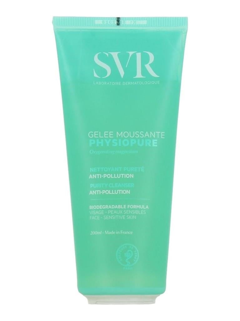 SVR Physiopure Gelee Moussante Hassas Ciltler için Arındırıcı ve Temizleyici Köpüren Jel 200 ml