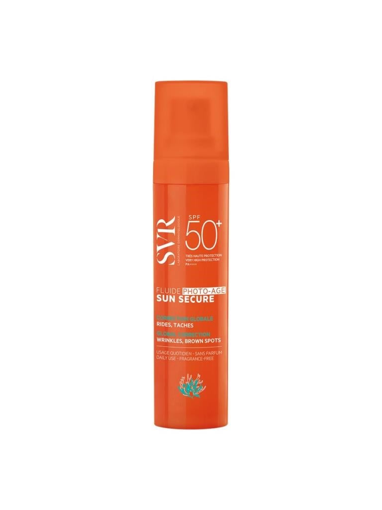 SVR Sun Secure Fluide Photo-Age SPF50+ Kırışıklık Karşıtı Güneş Koruyucu Yüz Kremi 40 ml