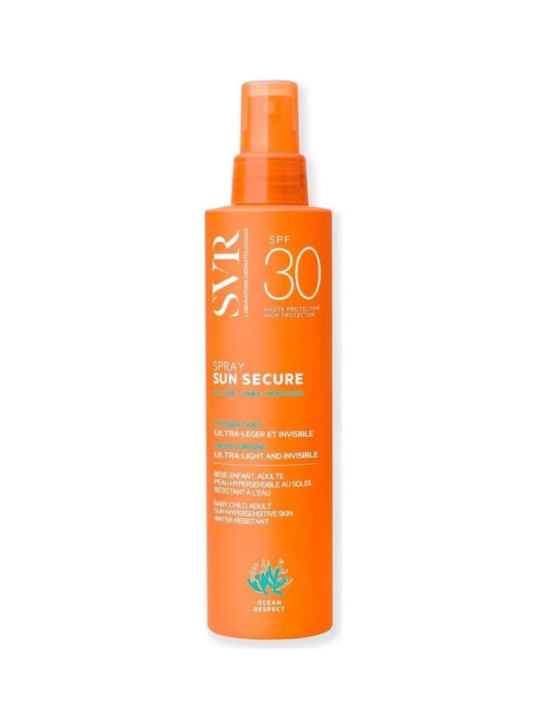 SVR Sun Secure Spray SPF30 Hafif Dokulu Yüz ve Vücut Spreyi 200 ml