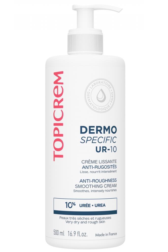 TOPICREM Dermo Specific UR-10 Anti-Roughness Smoothing Cream 500 ml