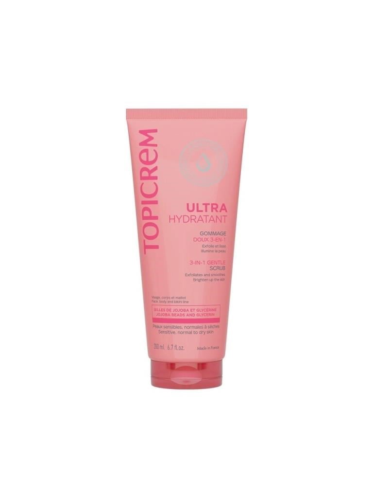 TOPICREM Ultra Hydratant 3-In-1 Gentle Scrub 200 ml