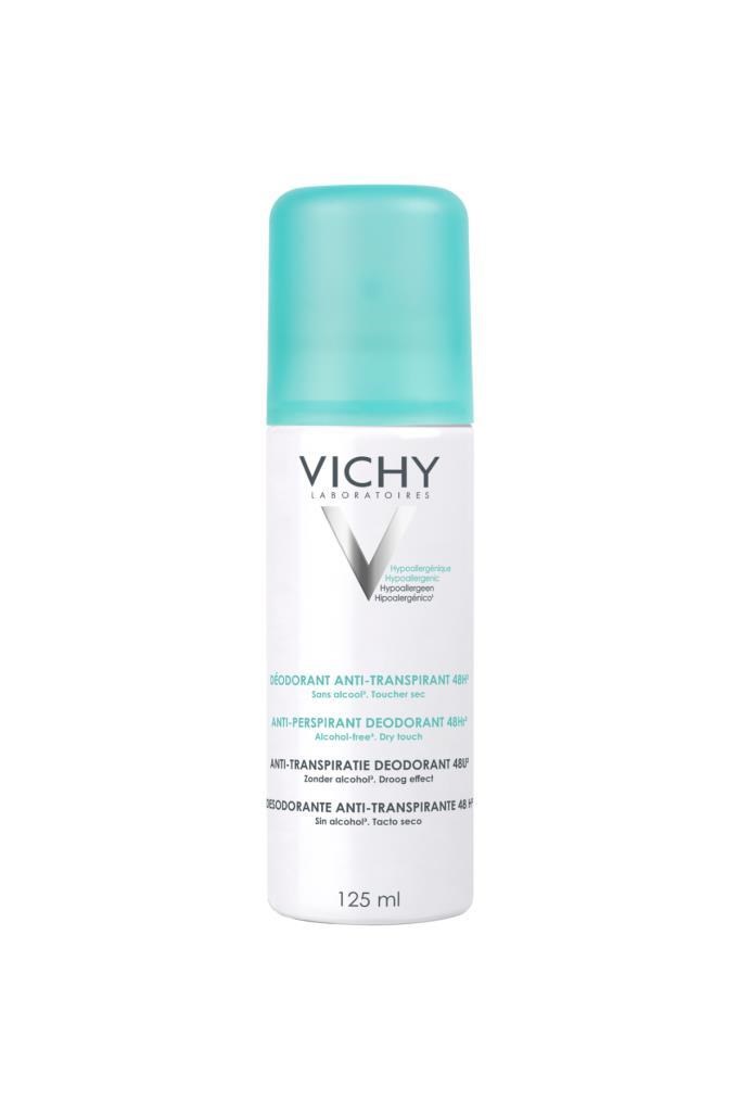 VICHY Deodorant Anti-Transpirant 48H Sprey 125 ml - Terleme ve Kötü Kokulara Karşı Etkinlik