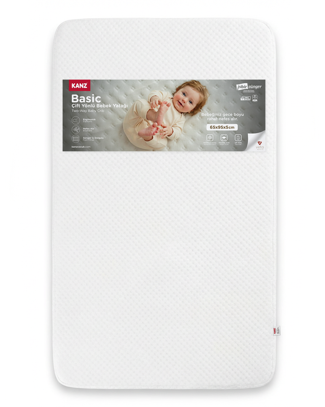 KANZ BASIC 65X95 OYUN PARKI YATAGI 5 CM