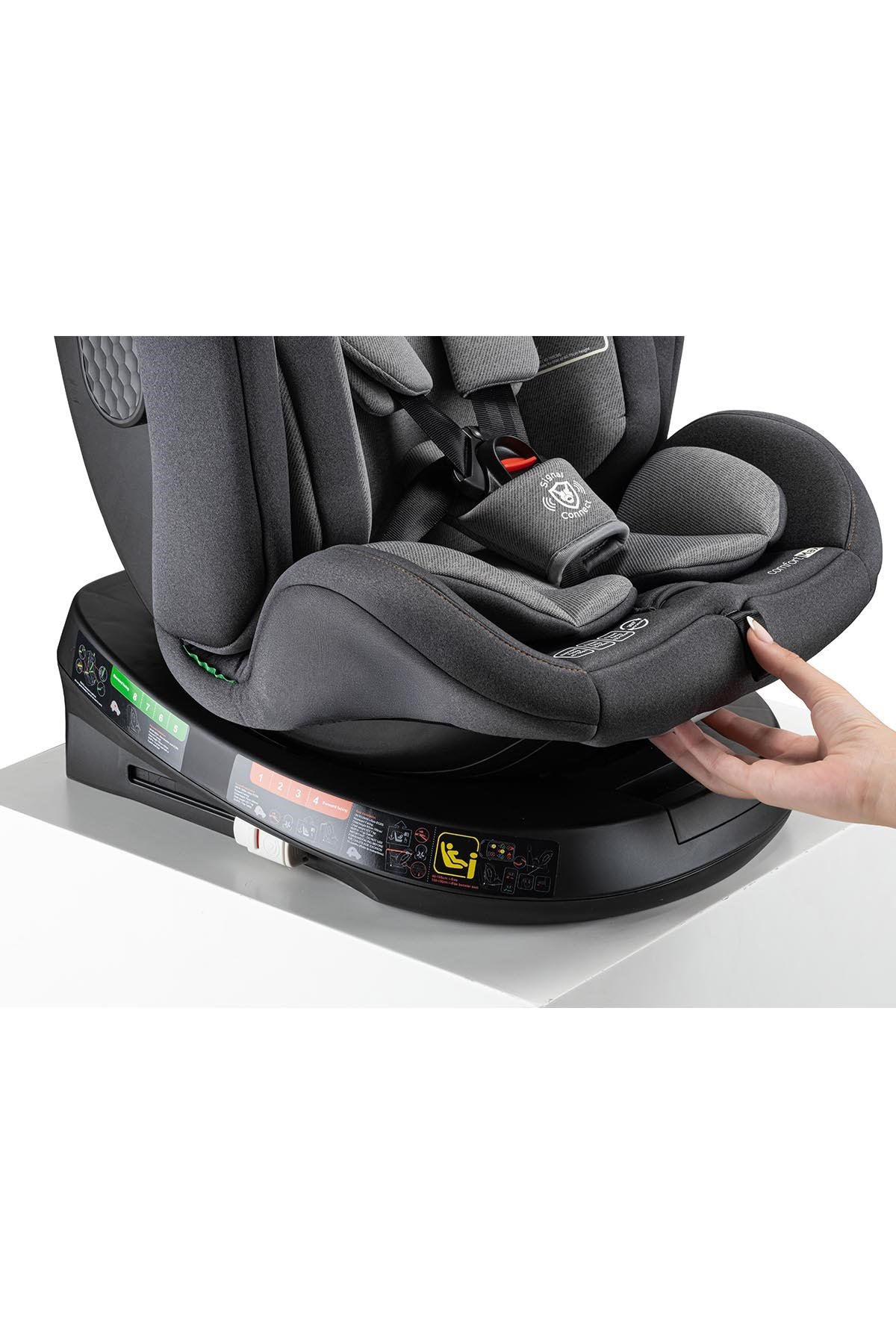 Kanz Comfort Max oto Koltuğu Antrasit