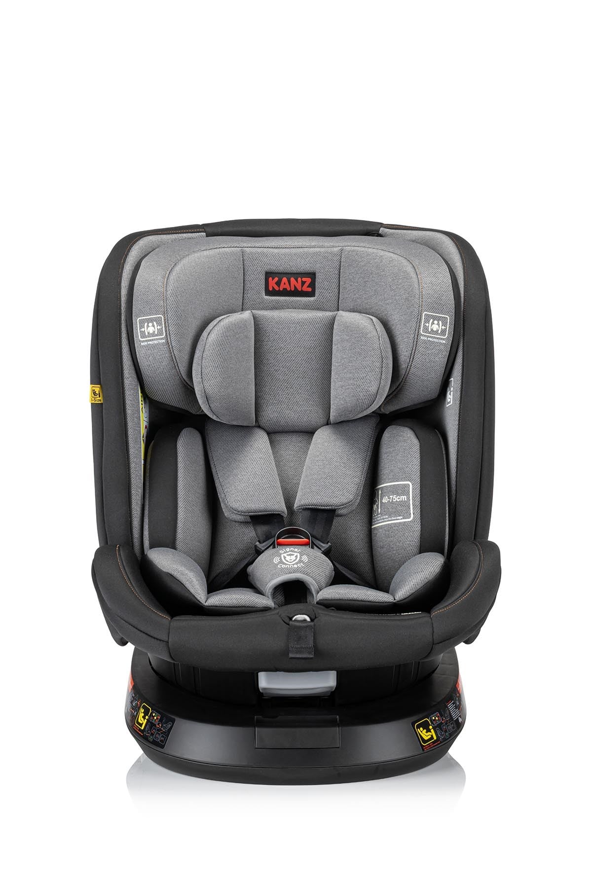 Kanz Comfort Max oto Koltuğu Gri
