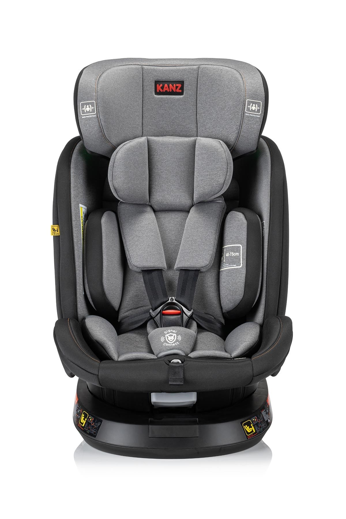 Kanz Comfort Max oto Koltuğu Gri