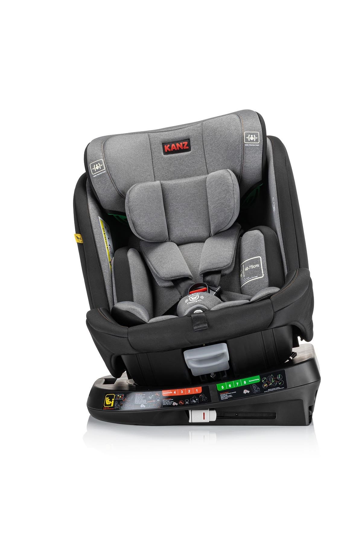 Kanz Comfort Max oto Koltuğu Gri
