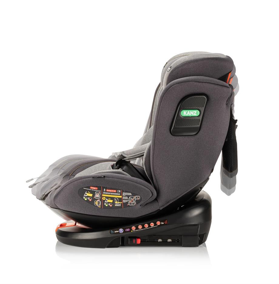 KANZ COMFORT OTO KOLTUGU KOYU GRI