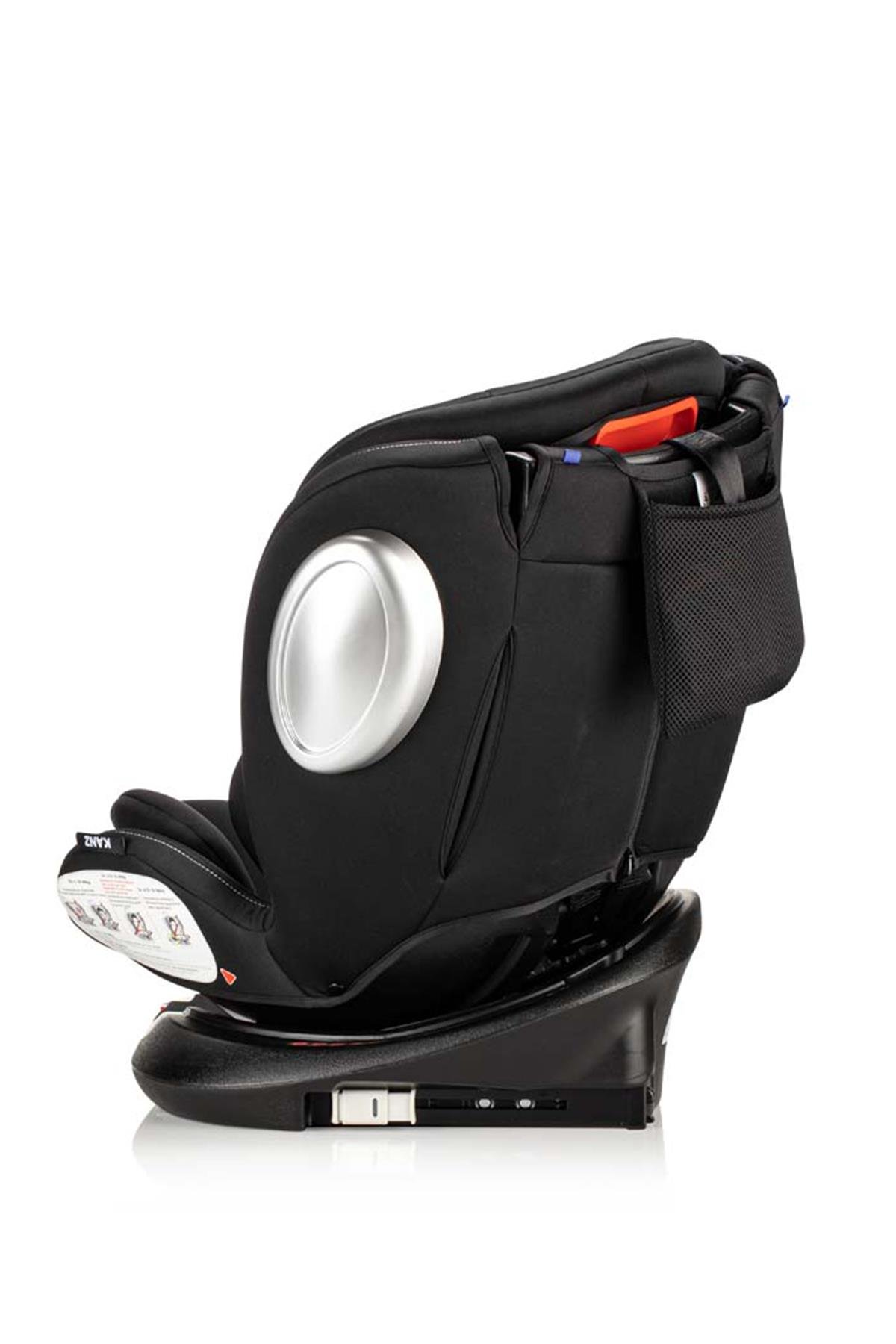 Kanz Gofix 360 ° Dönebilir Yatabilir 0-36 Kg Oto Koltuğu Siyah